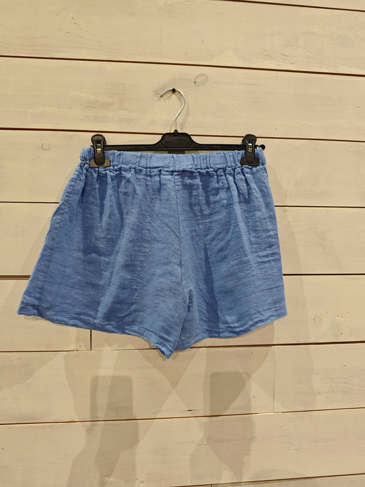 REF 24064 100% LINEN SHORTS: Heavenly