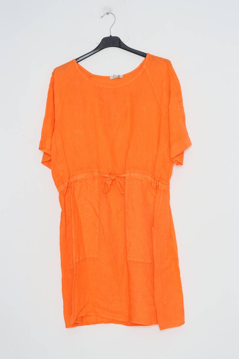 100% linen dresses REF. 1436: Black