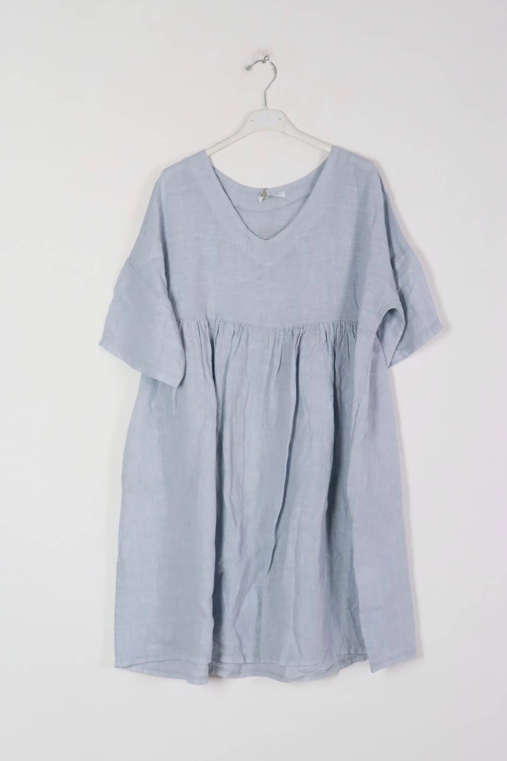 Baby doll linen dress