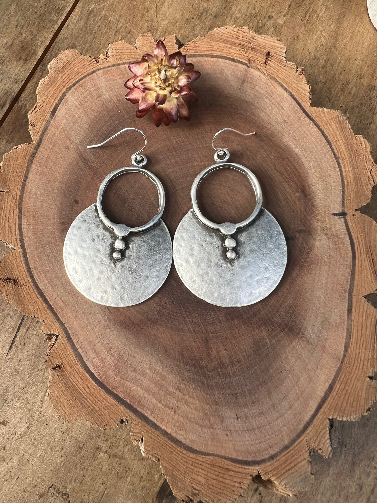 Turkish silver earrings