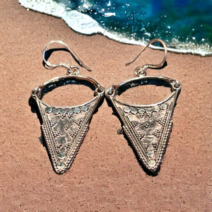 Navo Silver earrings