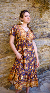 Retro mala dress by ginger and co