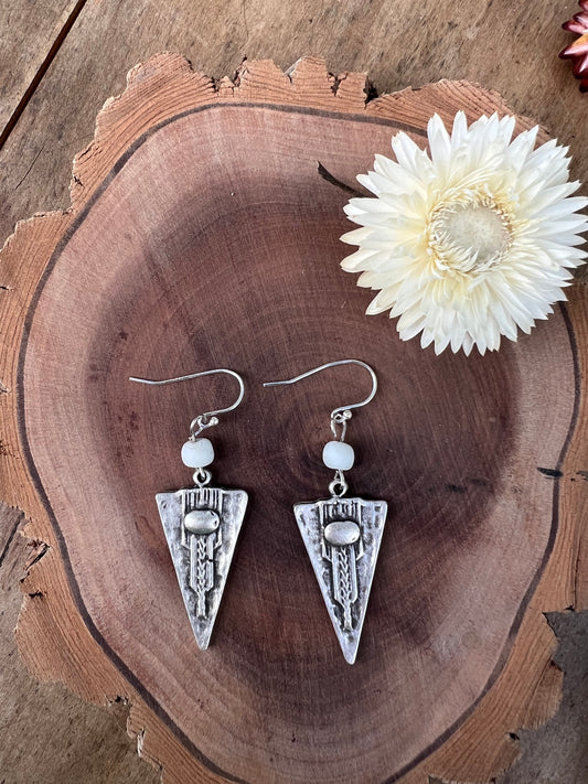 Turkish silver earrings